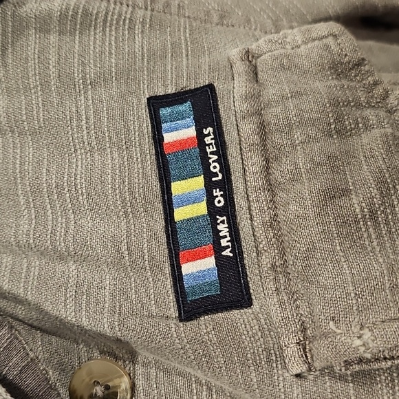 Sundry Army Green Jacket with Patches Size 0 - Picture 2 of 7